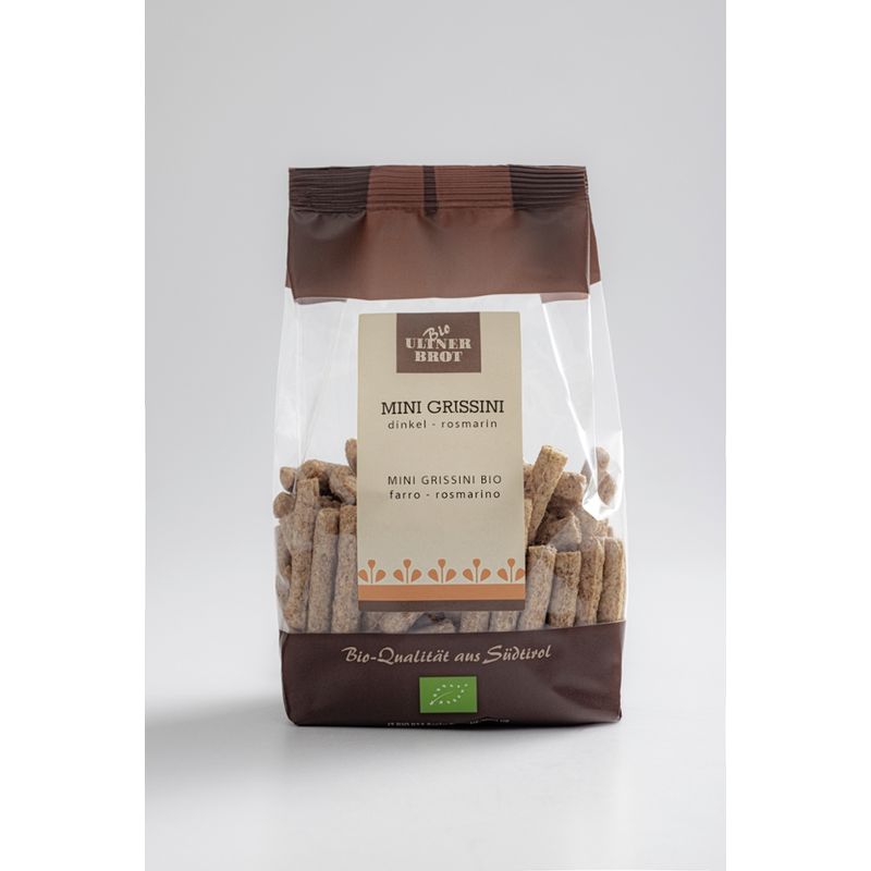 ULTNER BROT KG des Schwienbacher R. & Co. Mini Grissini Dinkel Rosmarin - Produktbild
