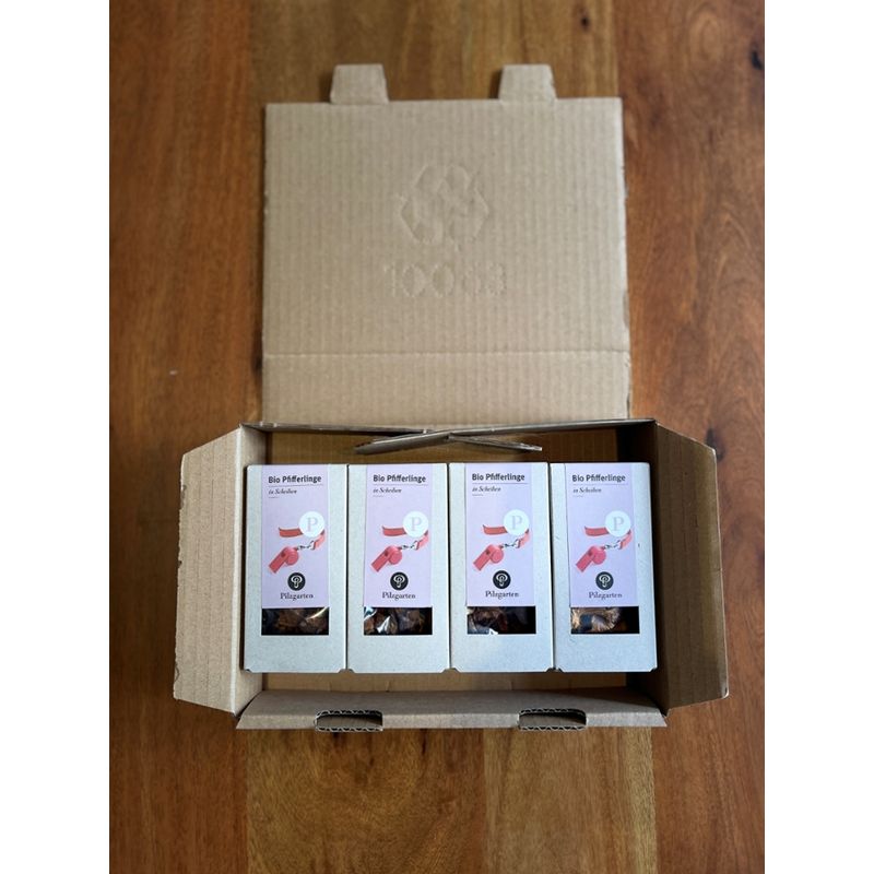 Pilzgarten Pfifferlinge getrocknet (4 x 10 g) - Produktbild