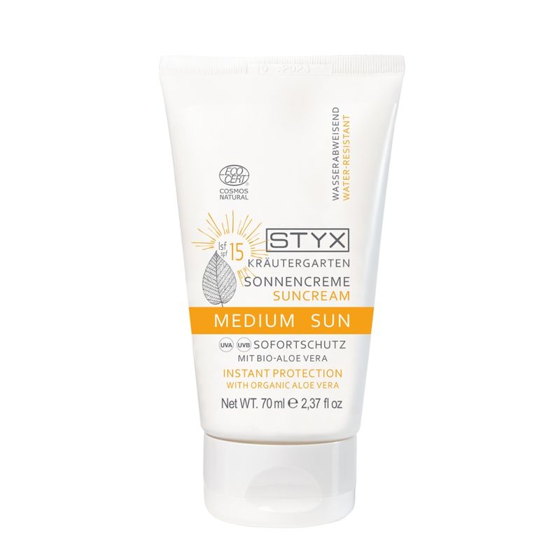 Styx Naturcosmetic Kräutergarten Sonnencreme LSF15 - Produktbild