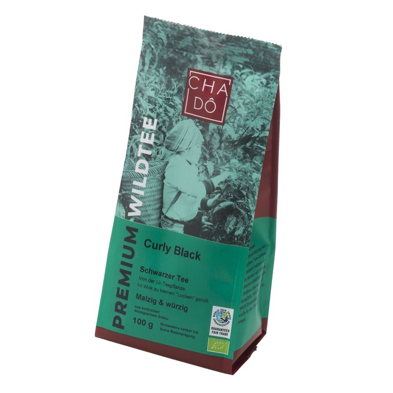 Cha Dô WildTee Laothang Curly Schwarztee WFTO - Produktbild