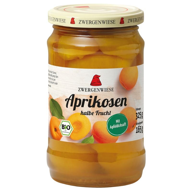 Zwergenwiese Aprikosen mit Apfeldicksaft - Produktbild