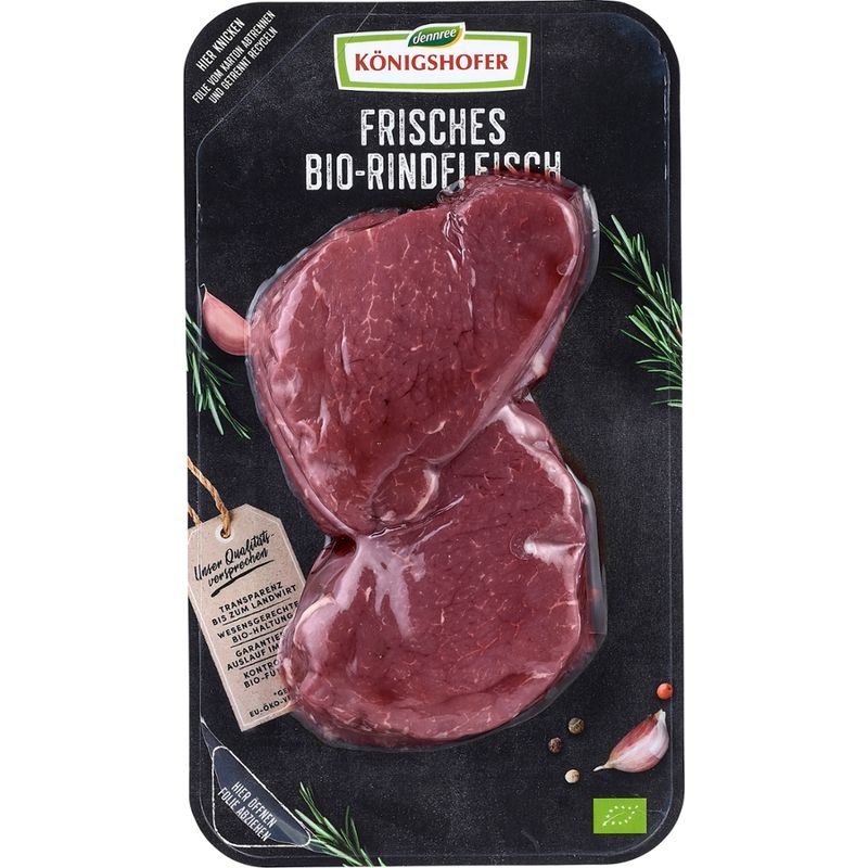 Königshofer Rinder-Filetsteaks, 2 Stück - Produktbild