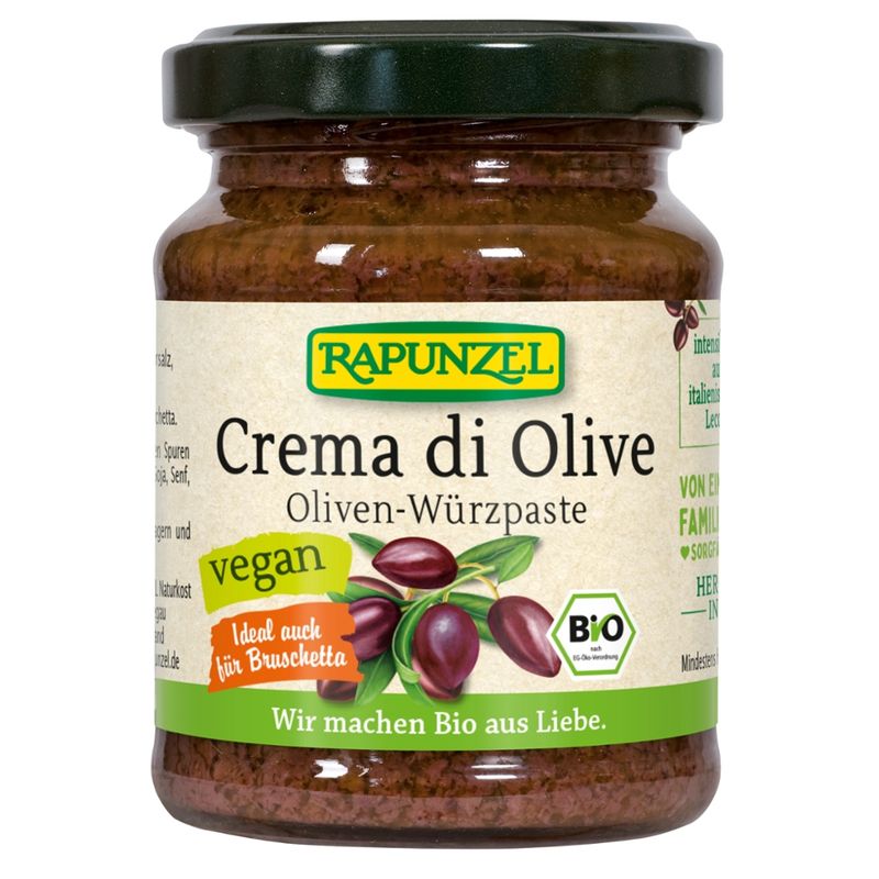 Rapunzel Crema di Olive, Oliven-Würzpaste - Produktbild
