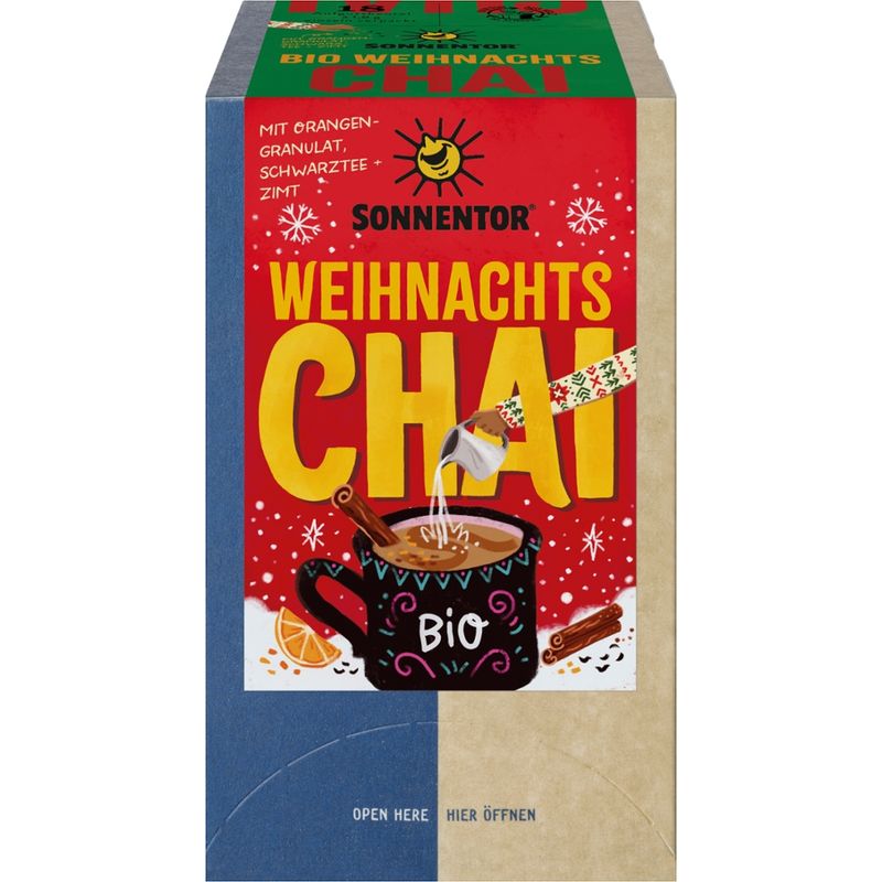 Sonnentor Weihnachts Chai, Doppelkammerbeutel - Produktbild