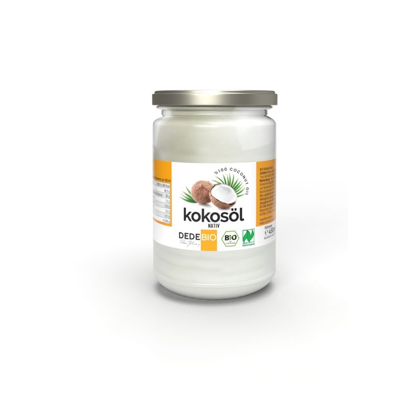 DEDEBIO  DEDEBIO Bio Kokosöl 450ml - Produktbild