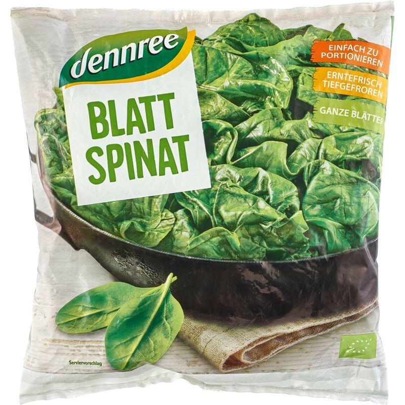 dennree Blattspinat portioniert - Produktbild