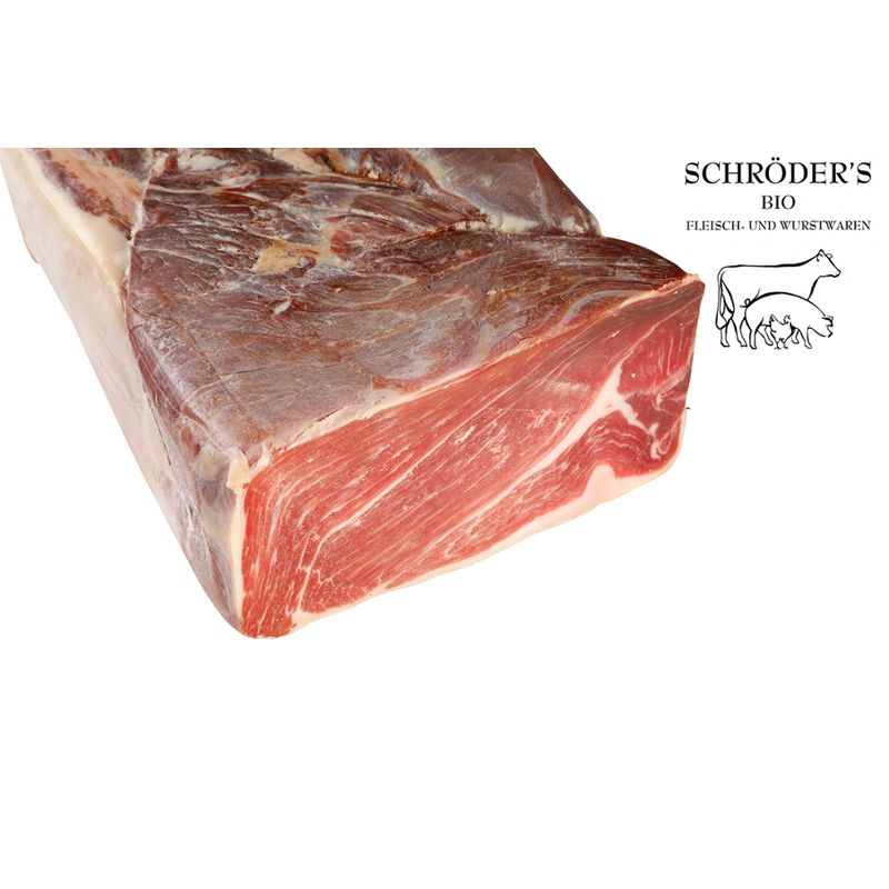 Schröder's Bio Fleisch- und Wurstwaren Jamón de Bellota 80 g - Produktbild