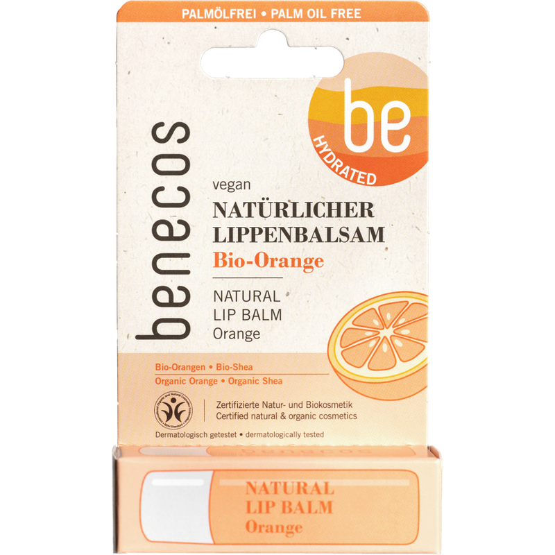benecos benecos Natural Lip Balm Orange - Produktbild