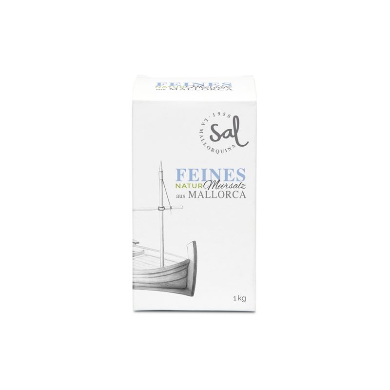 Flor de Sal d'Es Trenc Sal La Mallorquina Feines 1kg - Produktbild