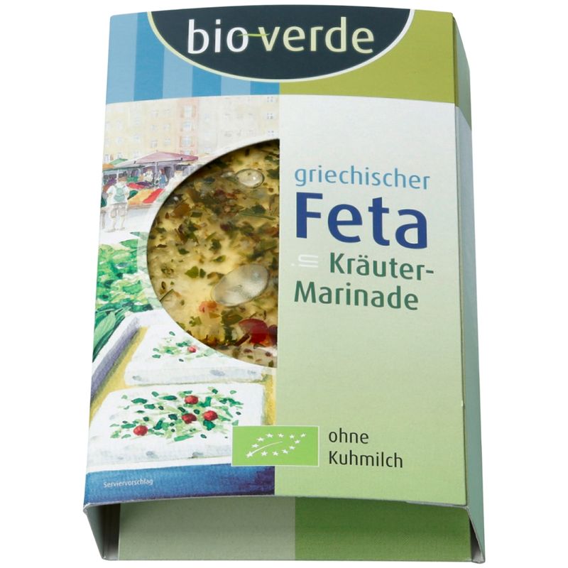 bio-verde Feta in Kräuter-Marinade 150 g - Produktbild
