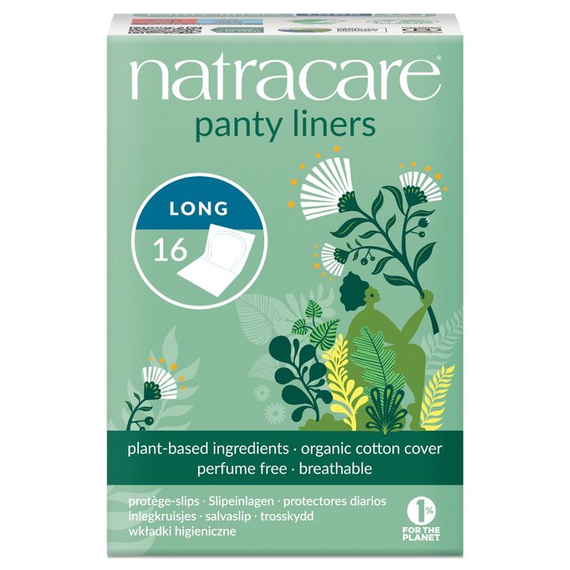 Natracare Slipeinlage Lang 16 St, einzelverpackt - Produktbild