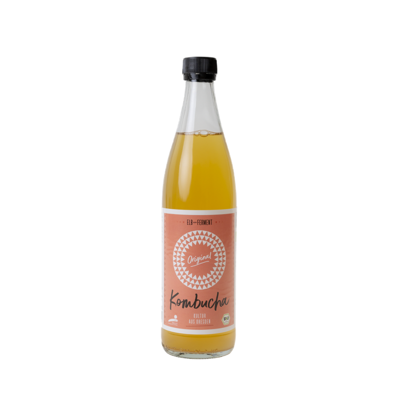 Elb-Ferment Elb-Ferment - Bio Kombucha Original 0,5L in Gäa-Qualität - Produktbild
