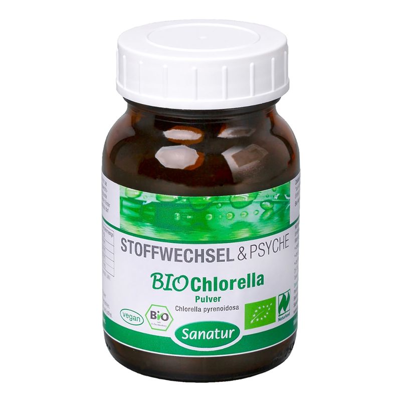 Sanatur BioChlorella Pulver, kbA - Produktbild
