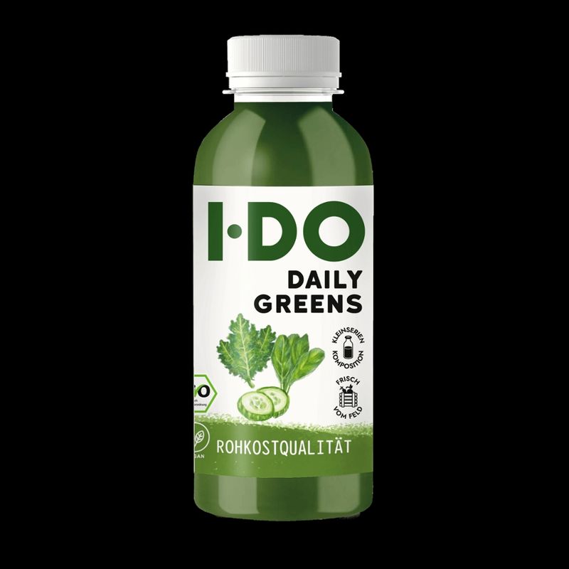 I·DO BIO Bio Daily Greens - Kaltgepresster Rohkostsaft - Produktbild
