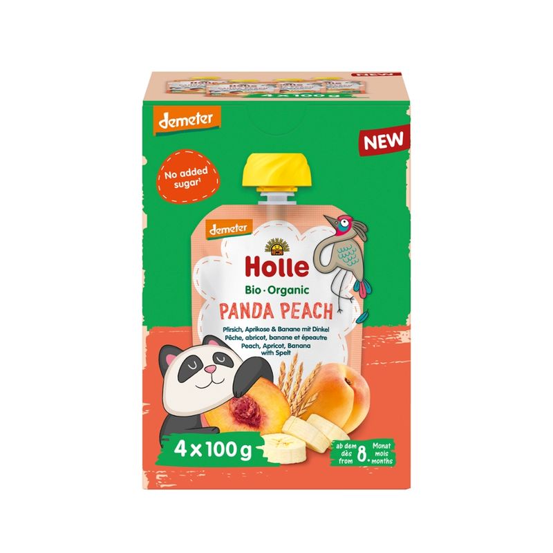 Holle  Multipack Panda Peach - Produktbild