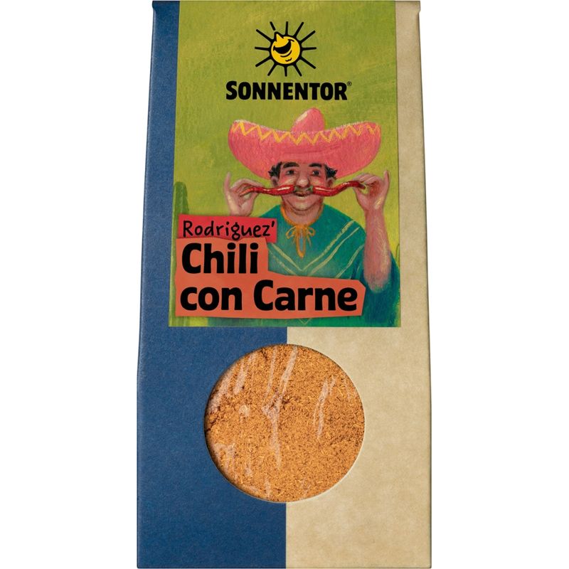 Sonnentor Rodriguez' Chili con Carne, Packung - Produktbild