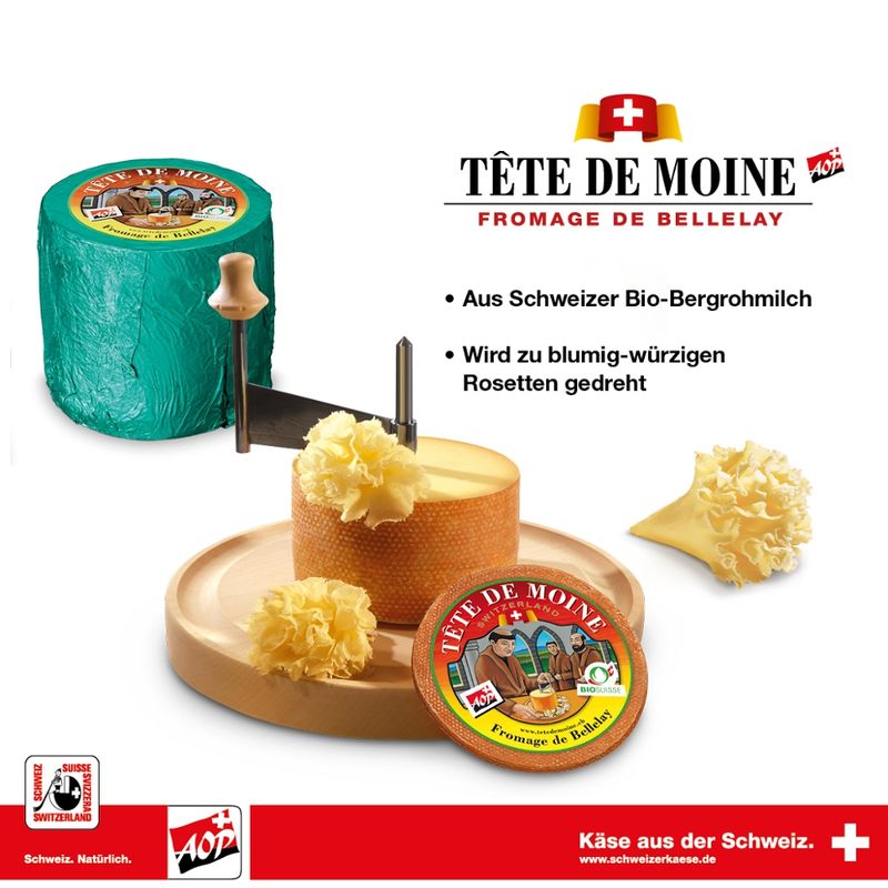 Lustenberger & Dürst SA (Le Superbe) BIO Tete de Moine AOP - Produktbild