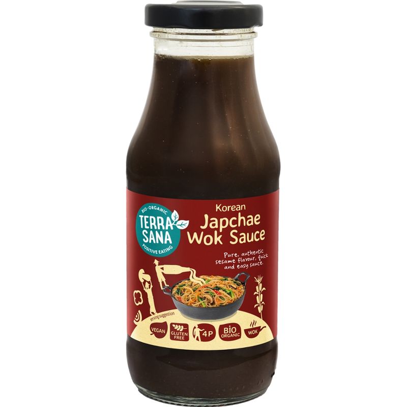 TerraSana Koreanische Japchae-Woksauce - Produktbild