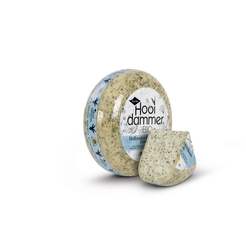 Hooidammer Hooidammer Holländischer Bio Ziegenschnittkäse Bärlauch 4/5kg mindestens 50% Fett i. Tr. - Produktbild