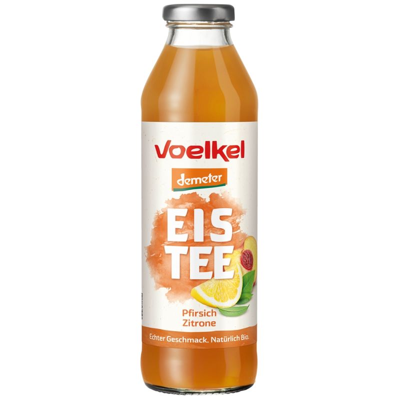 Voelkel Eistee Pfirsich Zitrone - Produktbild