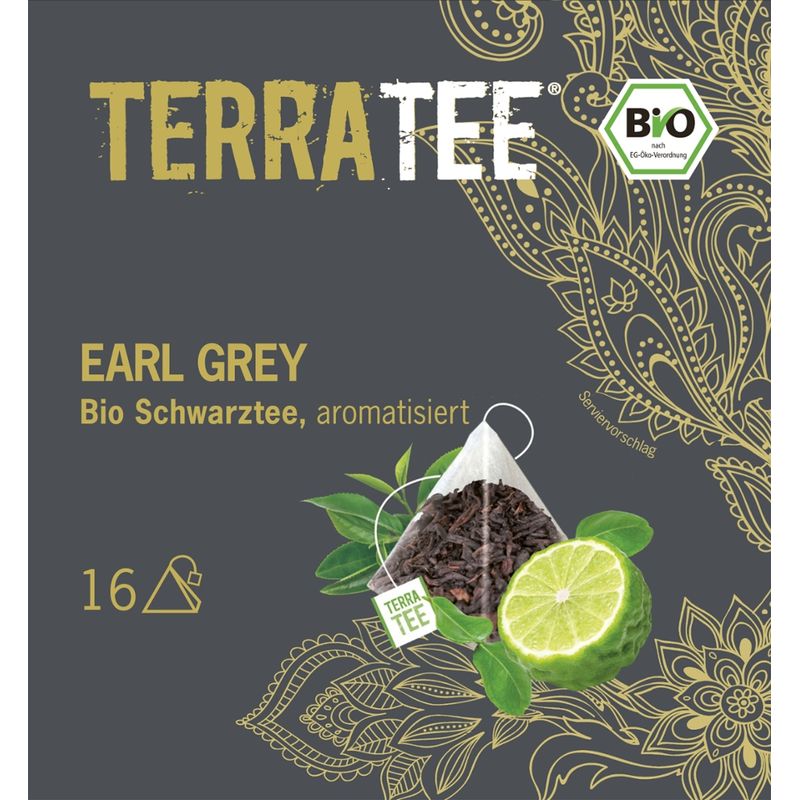 TERRATEE® Terra Tee Bio Schwarztee Earl Grey - Produktbild