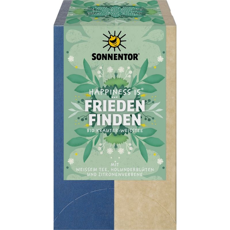 Sonnentor Frieden finden Tee Happiness is®, Doppelkammerbeutel - Produktbild