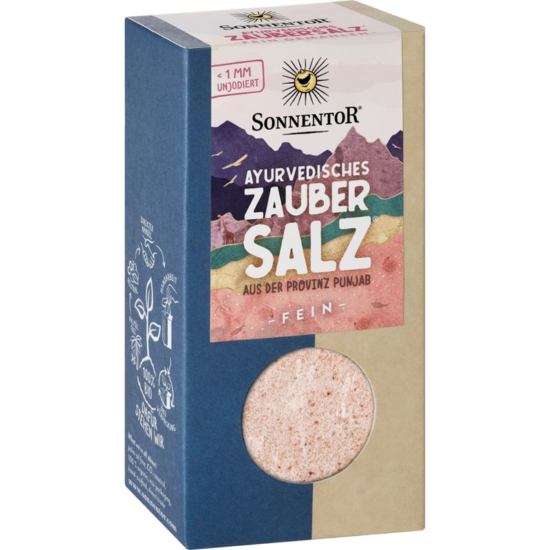 Sonnentor Ayurvedisches Zaubersalz® fein, Packung - Produktbild