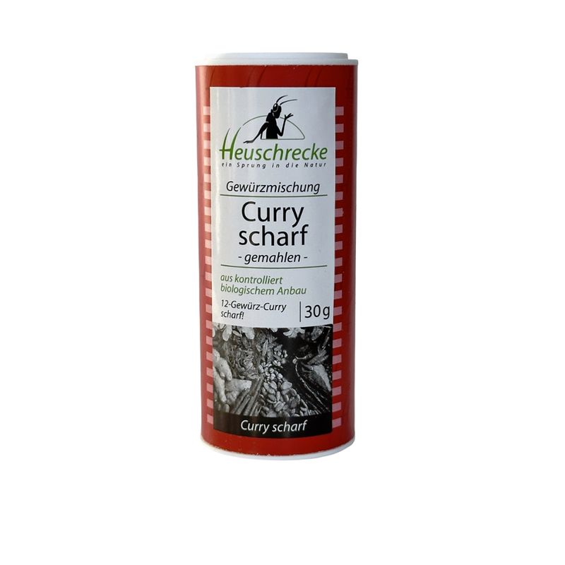 Heuschrecke Curry scharf, gemahlen, kbA - Produktbild