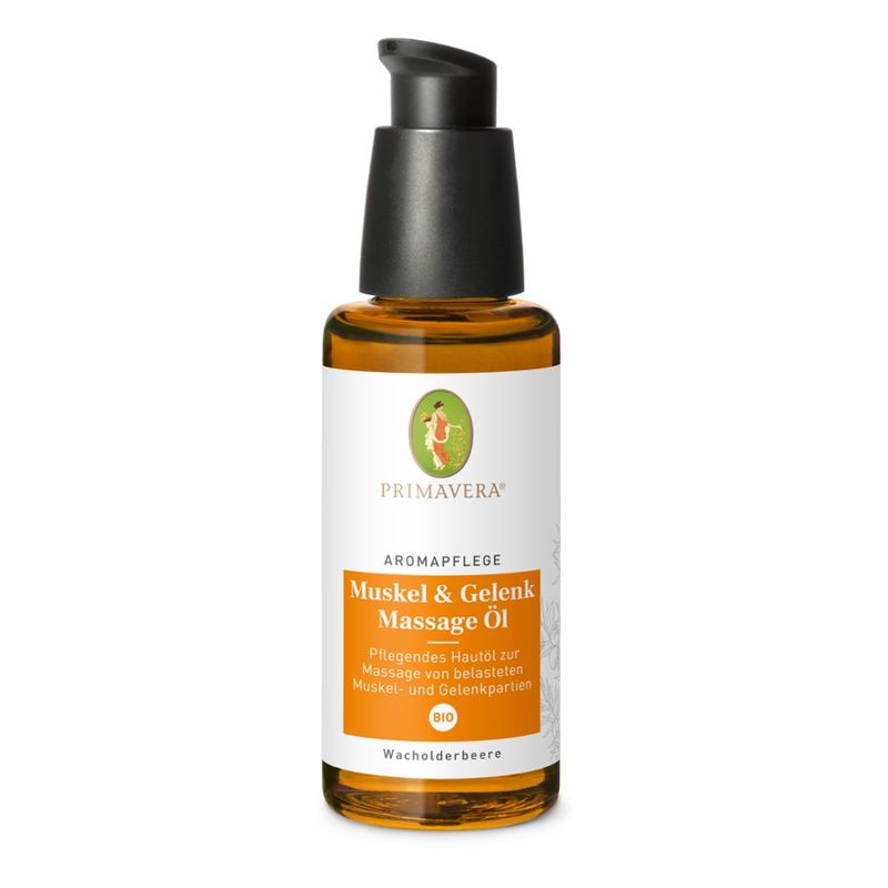 PRIMAVERA Aromapflege Muskel & Gelenk Massage Öl bio - Produktbild