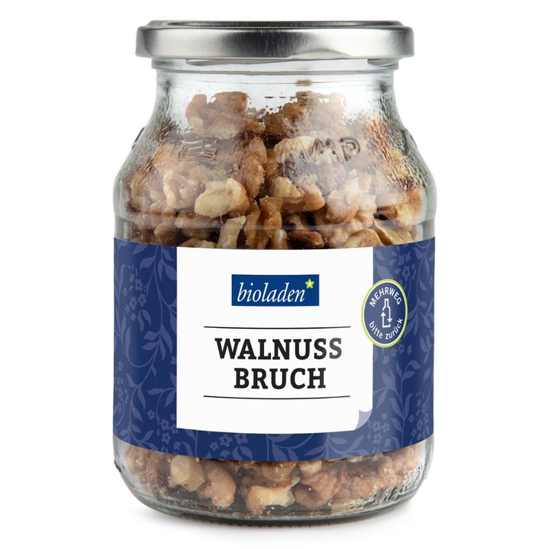 bioladen Walnussbruch, im Pfandglas - Produktbild