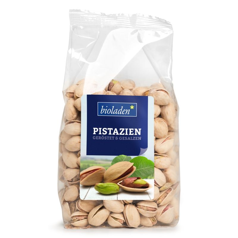 bioladen Bio-Pistazien in der Schale, geröstet & gesalzen - Produktbild