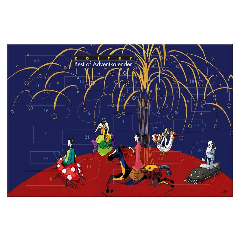 Zotter Schokolade Zotter Best of … Adventkalender - Produktbild