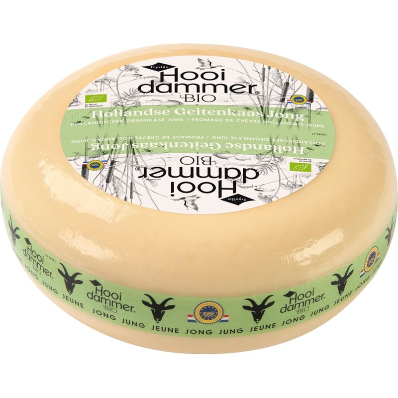Hooidammer Hooidammer Holländischer Bio Ziegenschnittkäse Jung 4/5kg mindestens 50% Fett i. Tr. - Produktbild