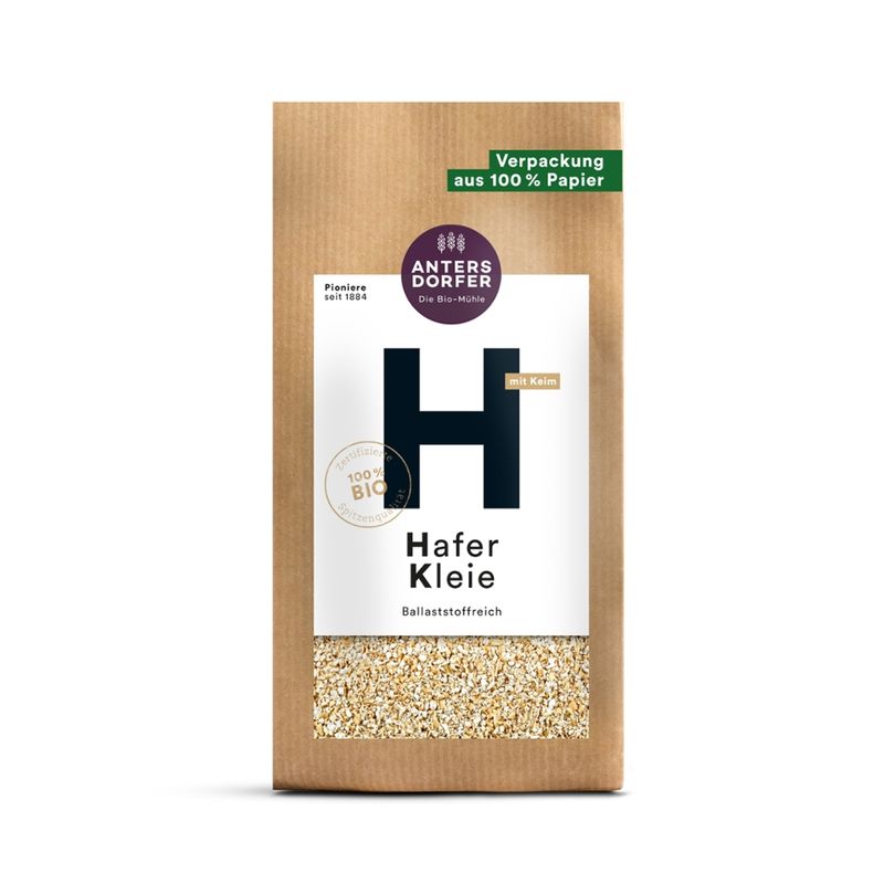 Antersdorfer - Die Bio-Mühle Bio Hafer Kleie (mit Keim) - Produktbild