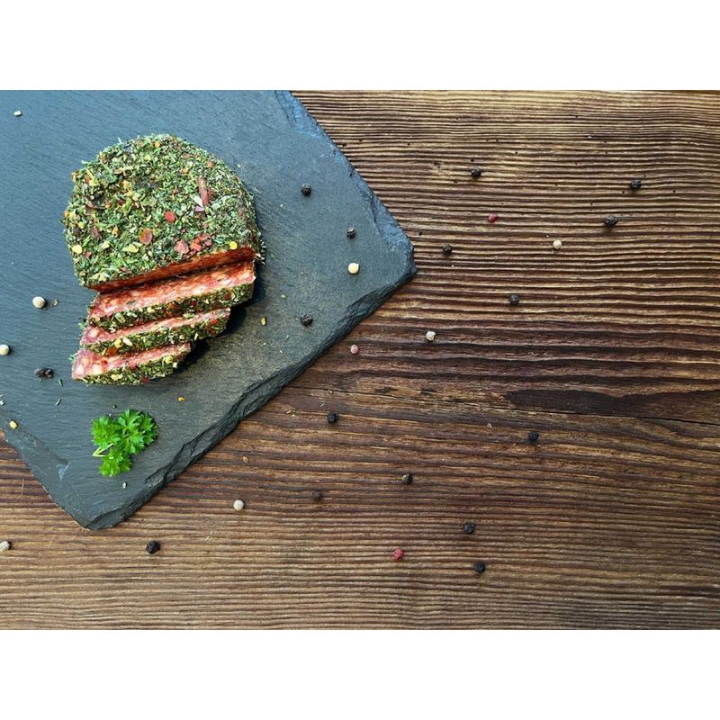 Sonnberg BIO Salamitaler Kräuter-Paprika Karton 5 Stück á e100g - Produktbild