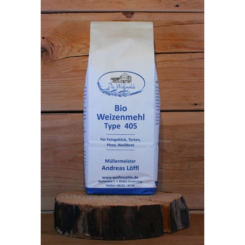 Die Wolfmühle Bio Weizenmehl Typ 405 - Produktbild