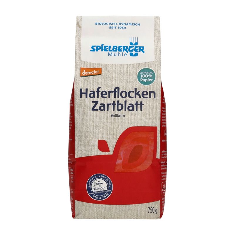 Spielberger Mühle Haferflocken Zartblatt, demeter - Produktbild