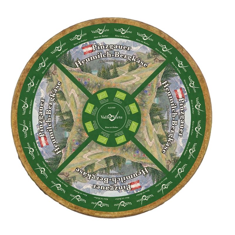 Vallée Verte Heumilch-Bergkäse aus Österreich 10 Monate - Produktbild