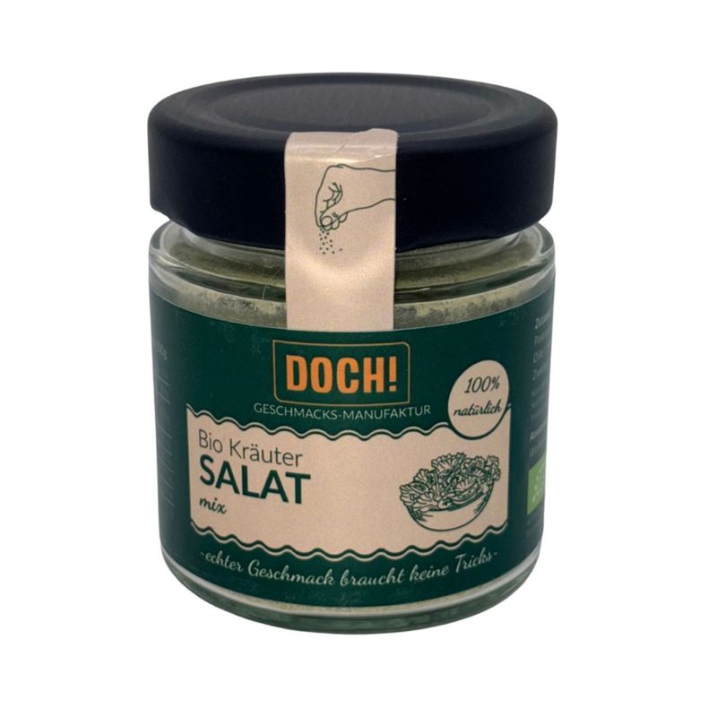 DOCH! Geschmacks-Manufaktur DOCH! Bio Kräuter SALAT mix Glas - Produktbild