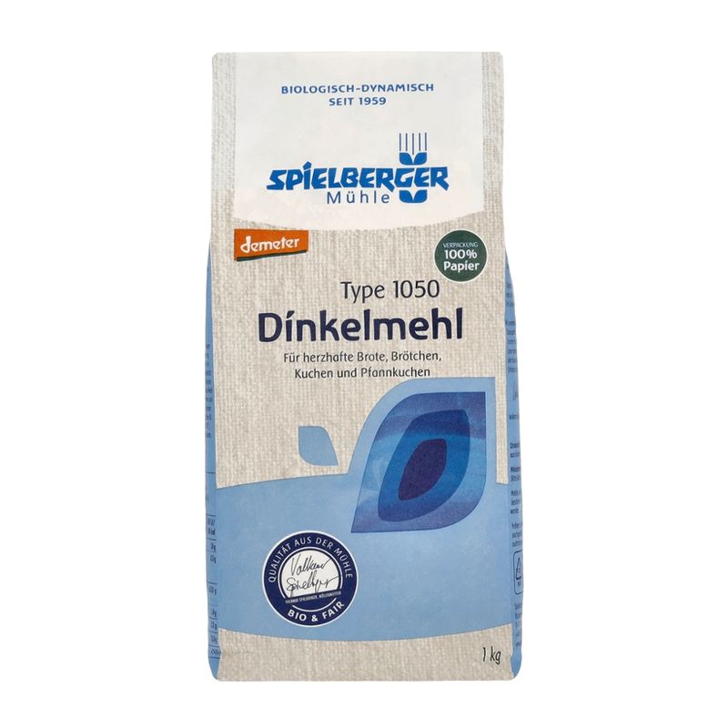 Spielberger Mühle Dinkelmehl Type 1050, demeter - Produktbild
