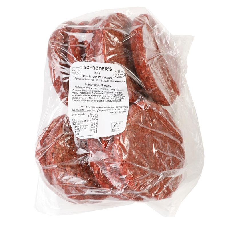 Schröder's Bio Fleisch- und Wurstwaren Rinderfilet 1 Stück ca. 180 g - Produktbild