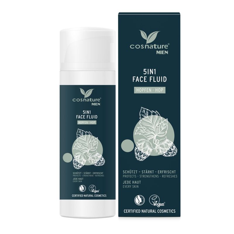 Cosnature  cosn. Men 5in1 Face Fluid 50ml - Produktbild