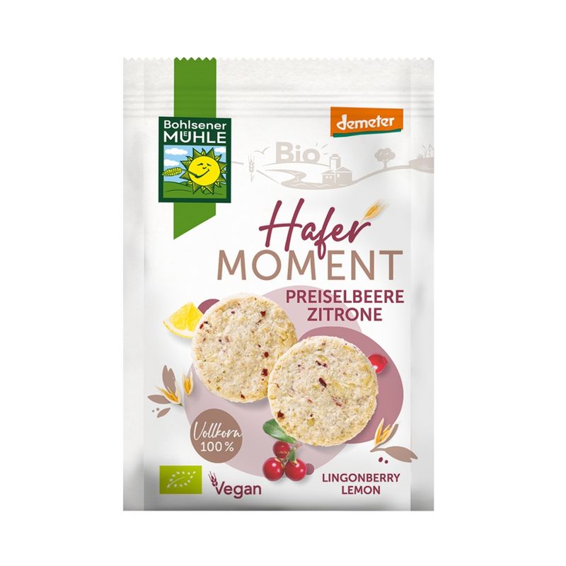 Bohlsener Mühle Hafer Moment Preiselbeere Zitrone - Produktbild