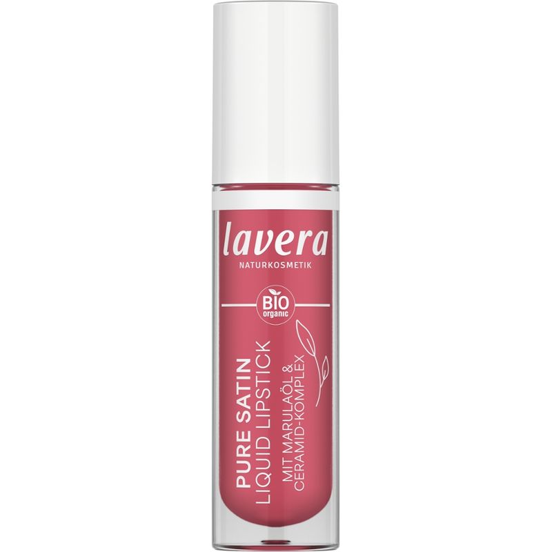 lavera Pure Satin Liquid Lipstick -Sweet Peony 04- - Produktbild