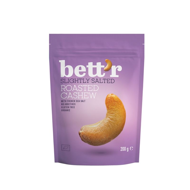 Bett'r Roasted salted cashews 200 g - Produktbild