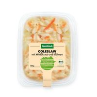Bio-Coleslaw - Salat mit Weißkraut und Möhren (150g) - Produktbild