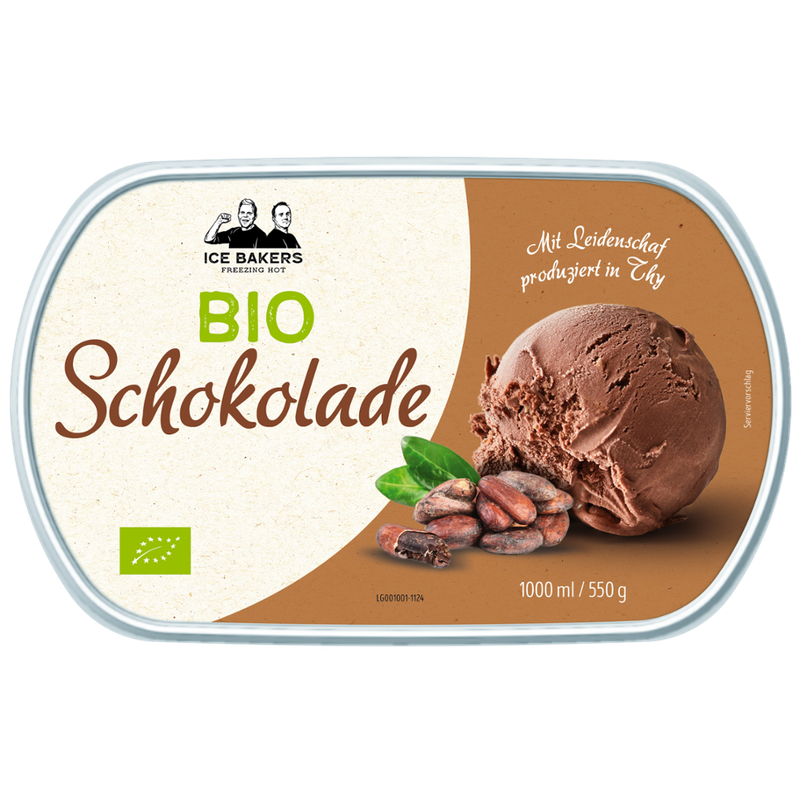 ICE BAKERS Ice Bakers Biologisches Spreiseeis Schokolade - Produktbild
