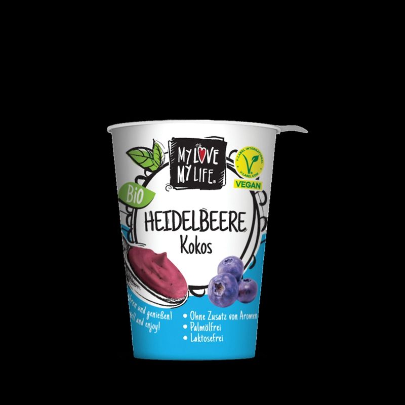 My Love My Life My Love My Life Fermentierte Bio-Kokoscreme mit Heidelbeere - Produktbild