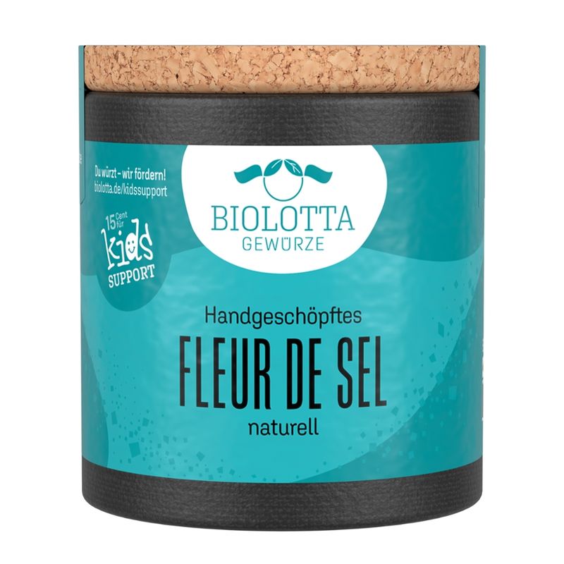 Biolotta Biolotta Korkdose Fleur de Sel naturell - Produktbild