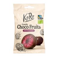  Bio Crunchy Choco Fruits - Dark Raspberry 50 g - Produktbild